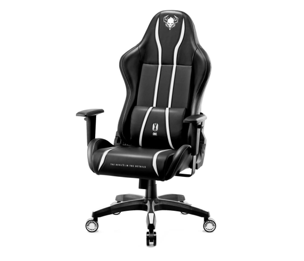 DIABLO Chairs X-ONE 2.0 Normal Size czarno-biały - 1208660 - zdjęcie 5